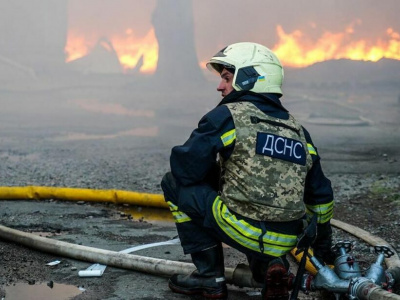 В Киеве возле офиса Зеленского загорелась электрическая подстанция